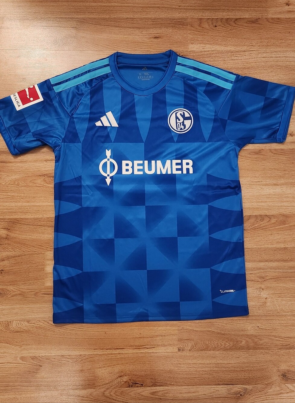 Schalke Dzeko Home Soccer Jersey 26/27 M/XL